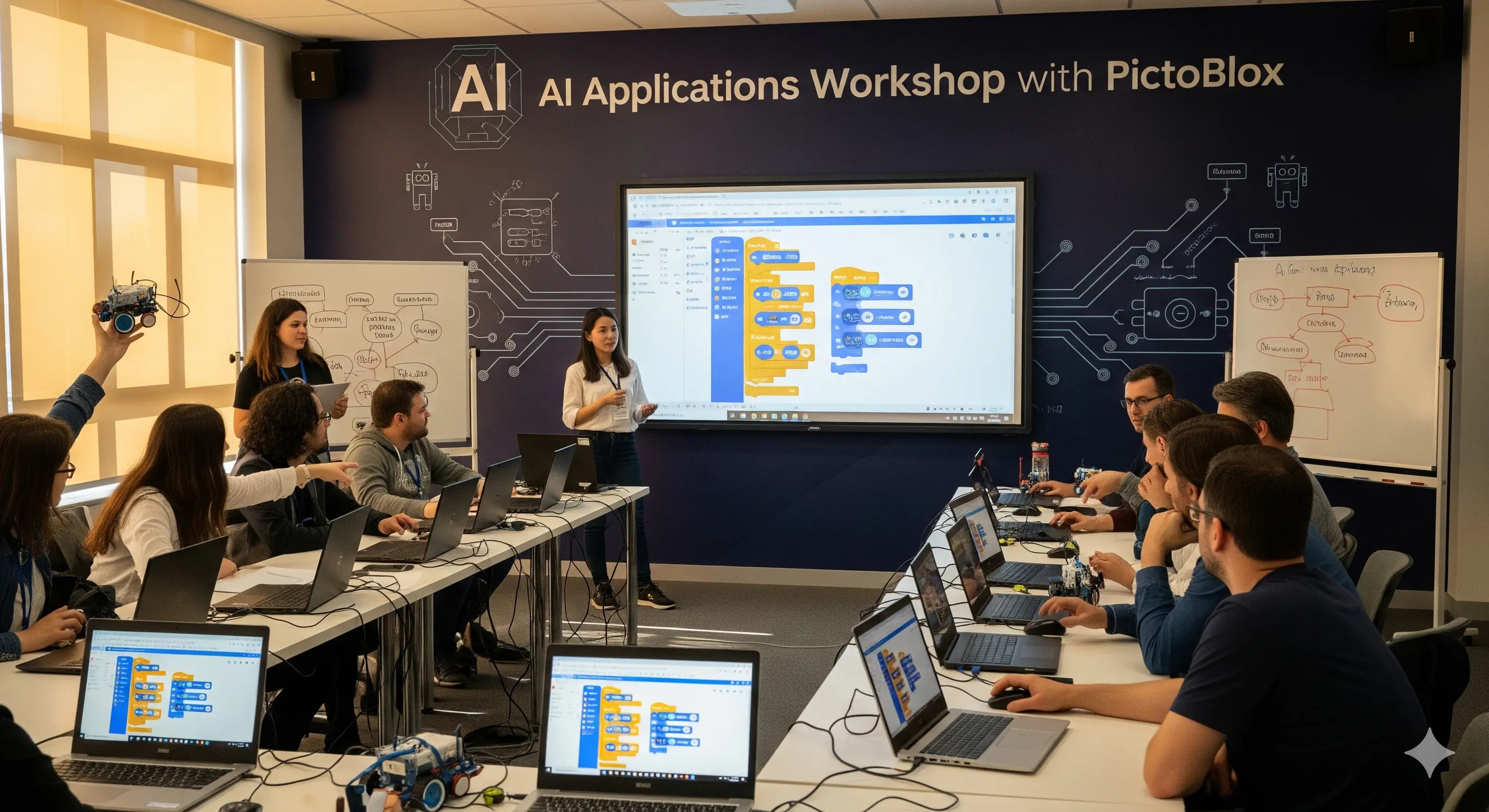 PictoBlox ile Yapay Zeka Uygulamaları Atölyesi